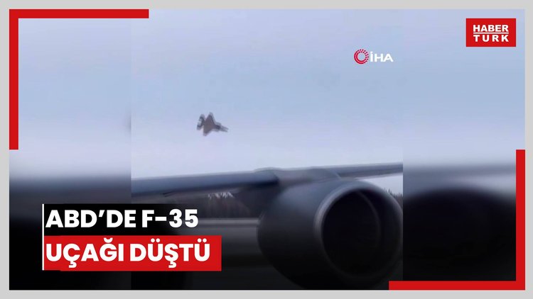 ABD'de F-35 uçağı düştü
