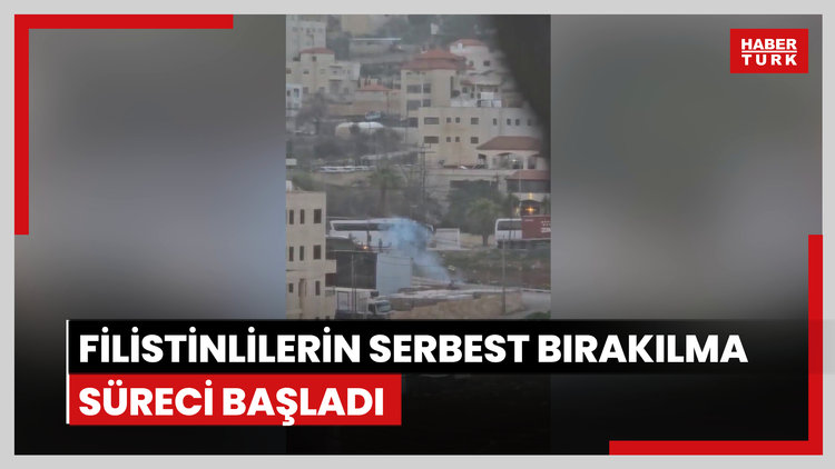 Filistinlilerin serbest bırakılma süreci başladı
