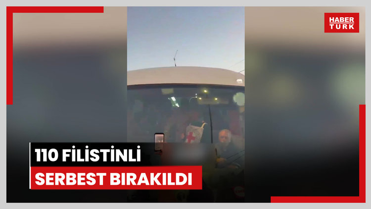 110 Filistinli serbest bırakıldı