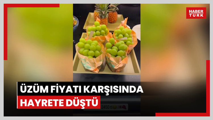Ebru Şancı Öztürk, üzüm fiyatı karşısında hayrete düştü