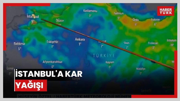 İstanbul'a nihayet kar geliyor! İstanbul'a kar yağışı ne zaman başlayacak?