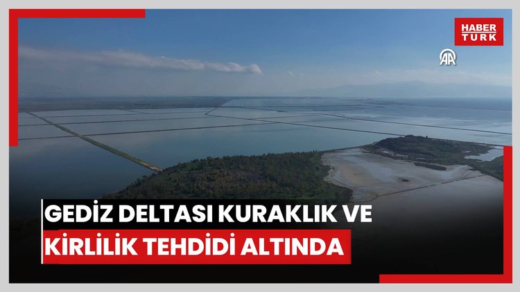 Gediz Deltası kuraklık ve kirlilik tehdidi altında