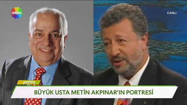 Metin Akpınar'ın portresi!