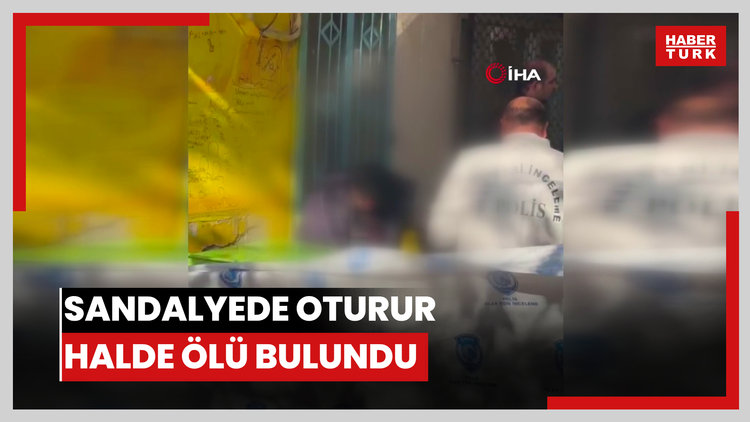 Bıçaklanan şahıs sandalyede oturur halde ölü bulundu