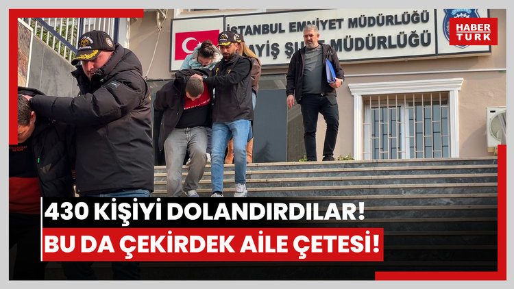 430 kişiyi dolandırdılar! Bu da çekirdek aile çetesi!