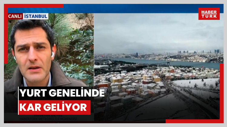 Yurt genelinde kar geliyor