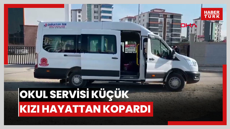 Okul servisi küçük kızı hayattan kopardı
