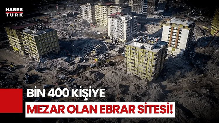 Bin 400 Kişiye Mezar Olan Depremin "Kara" Simgesi Ebrar Sitesi!