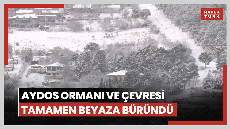 İstanbul'da kar kalınlığı yüksek kesimlerde 10-15 santimetreye ulaştı