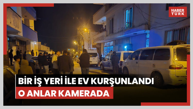 Şanlıurfa'da bir iş yeri ile ev kurşunlandı