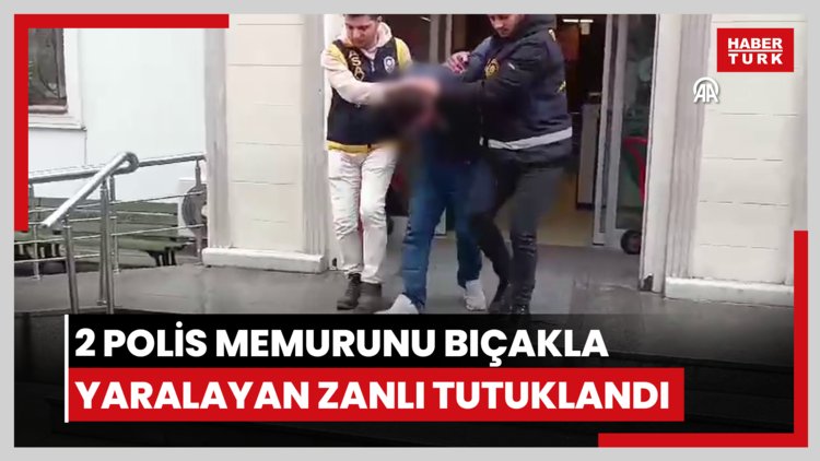 Bağcılar'da 2 polis memurunu bıçakla yaralayan zanlı tutuklandı