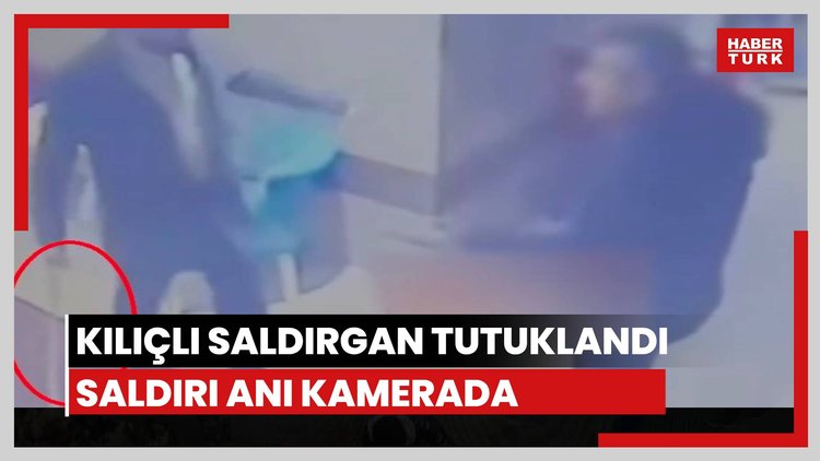 Kılıçlı saldırgan tutuklandı