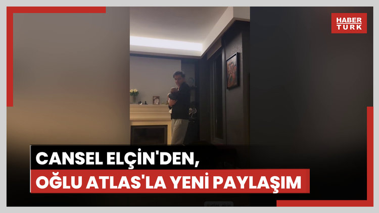 Cansel Elçin'den oğlu Atlas'la yeni paylaşım