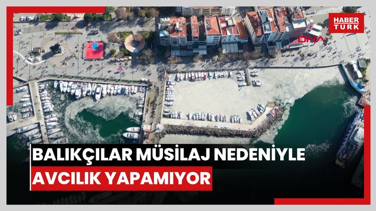 Balıkçılar müsilaj nedeniyle avcılık yapamıyor