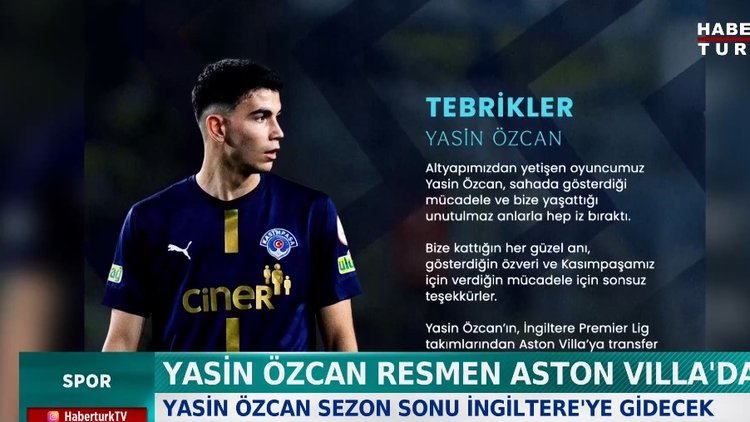 Spor Bülteni - 11 Şubat 2025 (Yasin Özcan Resmen Aston Villa'da)