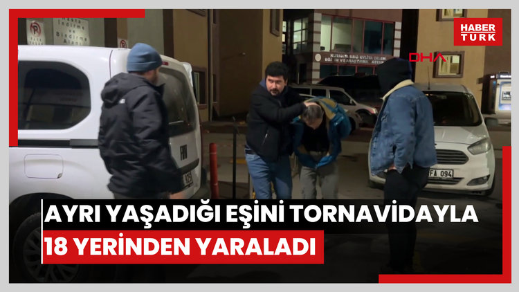 Şizofreni hastası koca, ayrı yaşadığı eşini tornavidayla 18 yerinden yaraladı