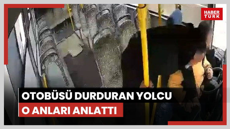Kocaeli'de sürücüsü direksiyon başında fenalaşan otobüsü durduran yolcu Macak, yaşadıklarını anlattı