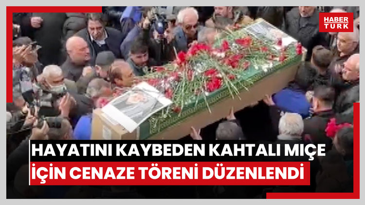 Hayatını kaybeden Kahtalı Mıçe için Adıyaman'da tören düzenlendi