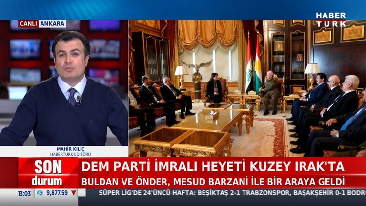 DEM Parti İmralı Heyeti Kuzey Irak'ta