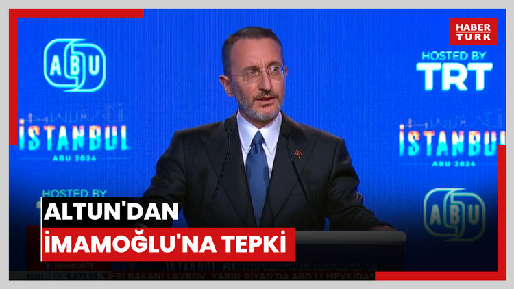 Altun'dan İmamoğlu'na tepki