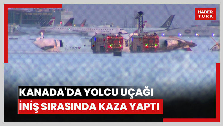 Kanada'da yolcu uçağı iniş sırasında kaza yaptı