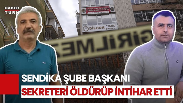 Ankara'da Metal-İş Sendikası'nda Saldırı! Şube Başkanı Deniz Ilgan, Sekreteri Öldürdü!