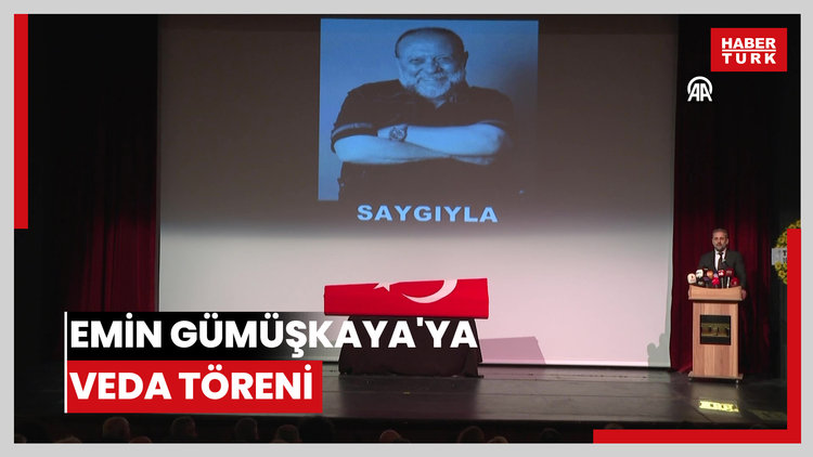 Emin Gümüşkaya'ya veda