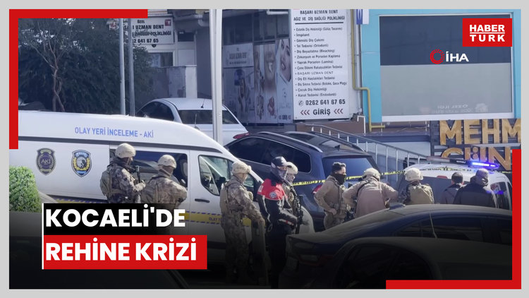 Kocaeli'de rehine krizi