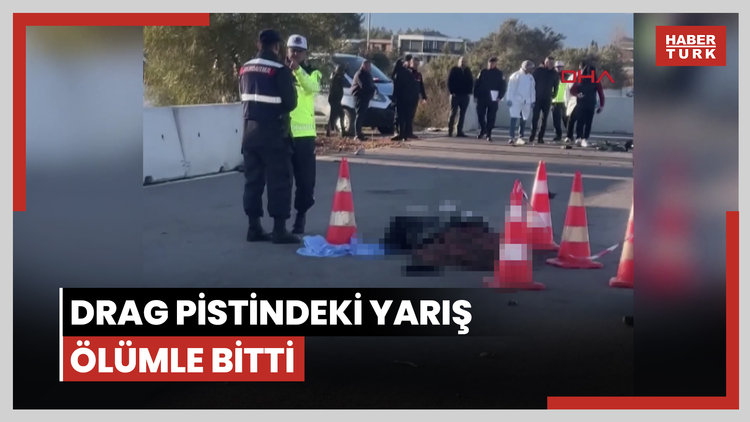Drag pistindeki yarış ölümle bitti