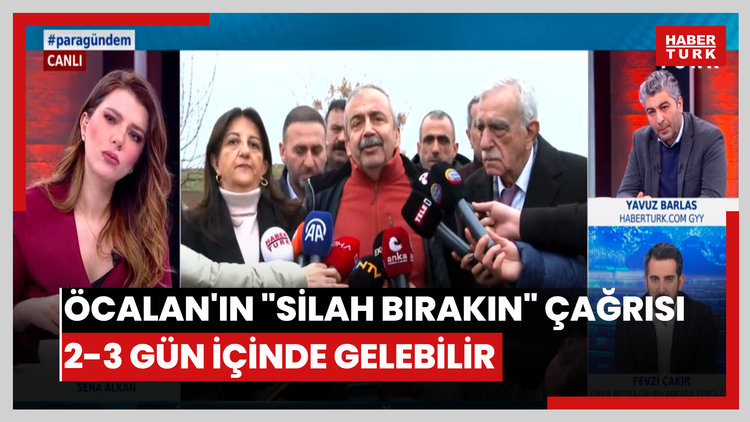 Öcalan'ın "silah bırakın" çağrısı 2-3 gün içinde gelebilir