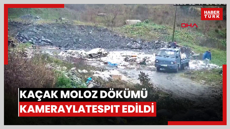 İstanbul - Avcılar'da kaçak moloz dökümü kamerayla tespit edildi, 2 kişiye 80 bin TL ceza kesildi