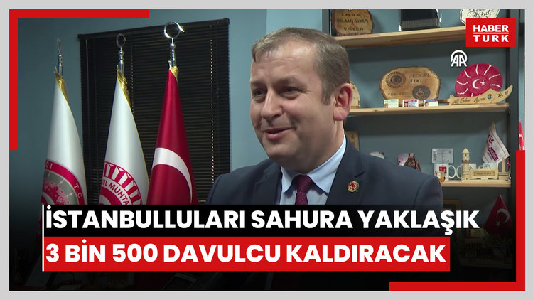 İstanbulluları sahura yaklaşık 3 bin 500 davulcu kaldıracak