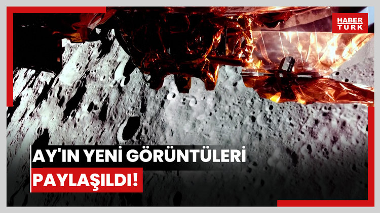 Ay'ın yeni görüntüleri paylaşıldı!