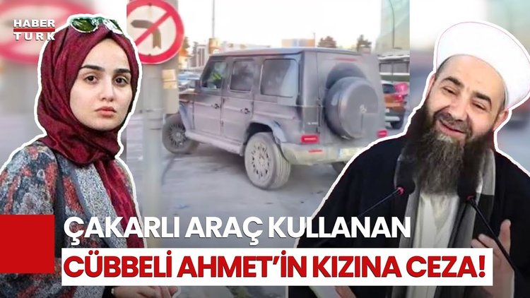 Görüntüler Tepki Çekmişti! Çakarlı Lüks Cipi Cübbeli Ahmet'in Kızı Kullanıyormuş!