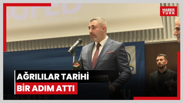Ağrılılar tarihi bir adım attı