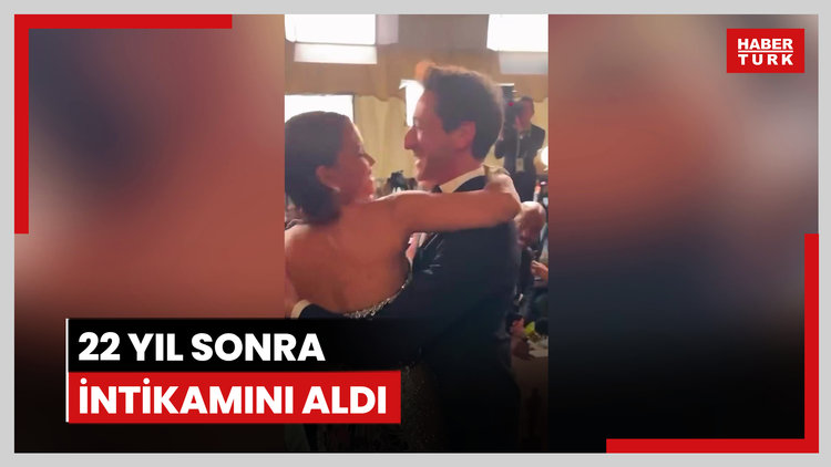 Halle Berry,  22 yıl sonra Adrien Brody'den intikamını aldı