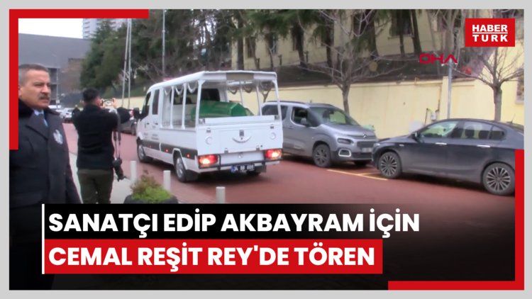 Sanatçı Edip Akbayram için Cemal Reşit Rey'de tören