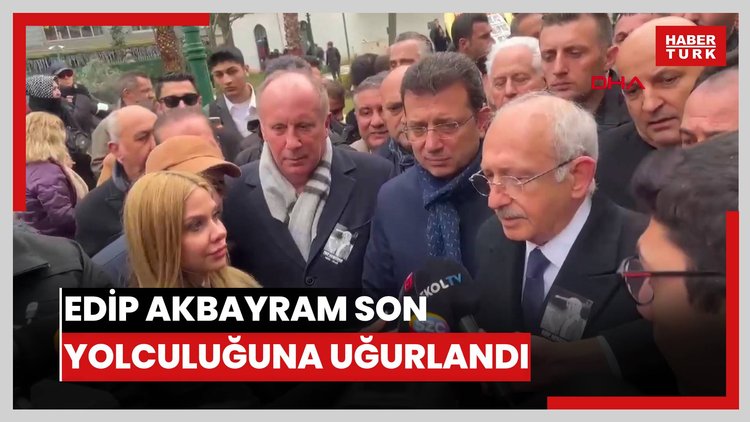 Edip Akbayram son yolculuğuna uğurlandı