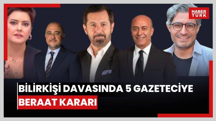 Bilirkişi davasında 5 gazeteciye beraat kararı
