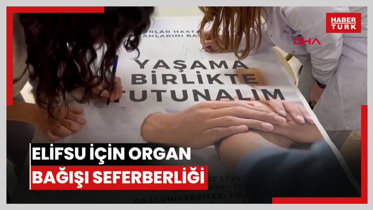Elifsu için organ bağışı seferberliği