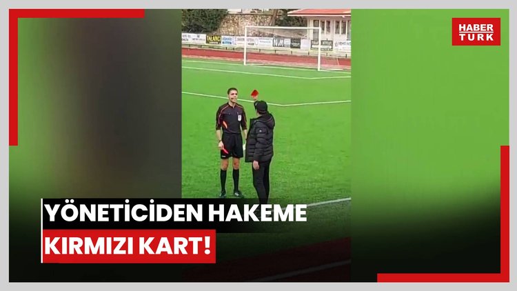 Yöneticiden hakeme kırmızı kart!