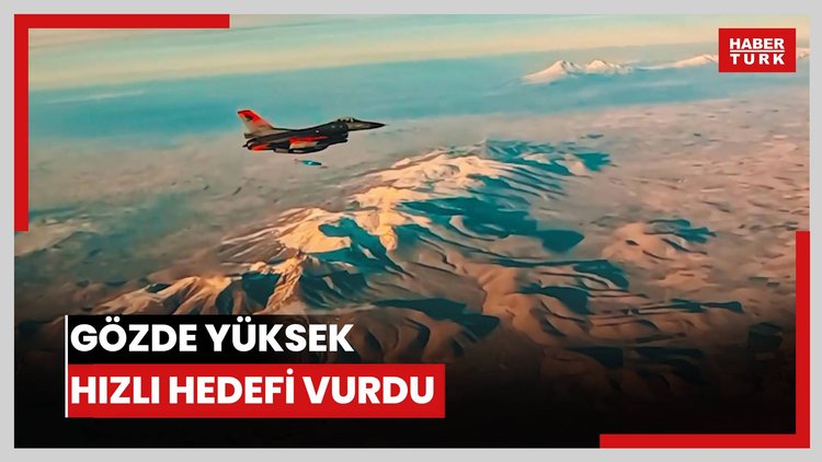 Gözde yüksek hızlı hedefi vurdu