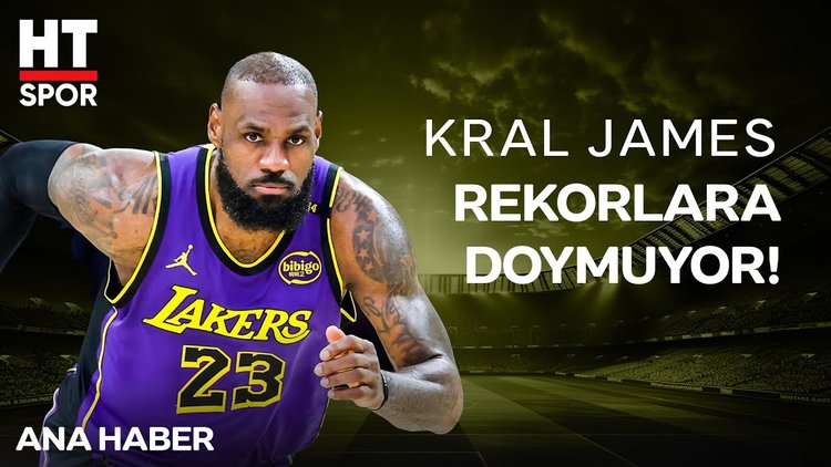 LeBron James, NBA tarihine damga vurmaya devam ediyor! - Ana Haber