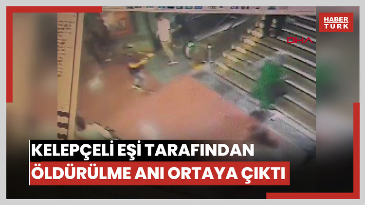 Döne'nin, elektronik kelepçeli eşi tarafından öldürülme anının görüntüsü ortaya çıktı