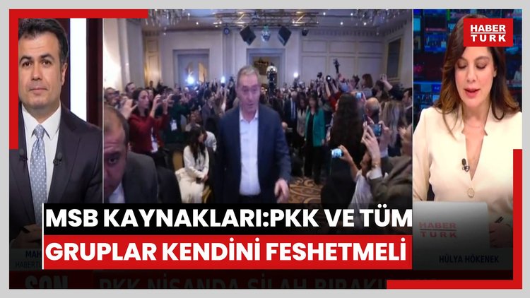 MSB kaynakları: PKK ve tüm gruplar kendini feshetmeli