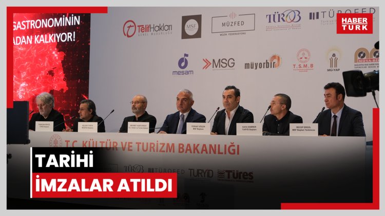 Tarihi imzalar atıldı