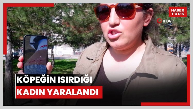 Köpeğin ısırdığı kadın yaralandı