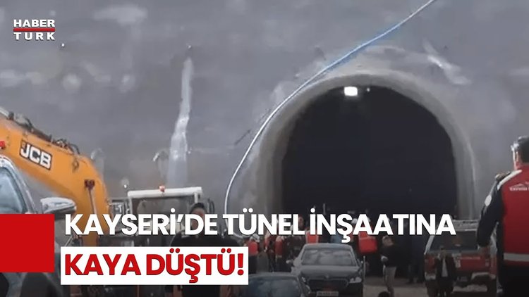 Son Dakika... Kayseri'de Tünel İnşaatında Göçük: 1 Ölü!