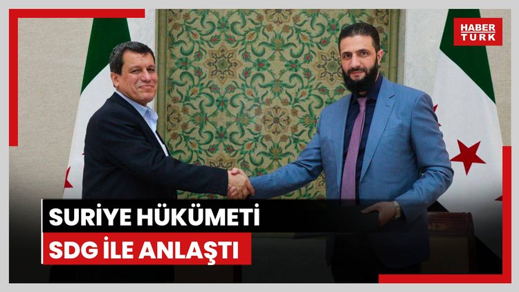 SDG ile Suriye hükümeti arasında anlaşma sağlandı