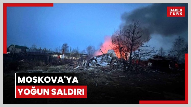 Moskova'ya yoğun saldırı